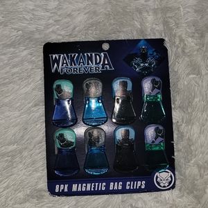 Wakanda Forever Magnetic Bag Clips